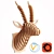 Ethereal Goat Head Decor 3D model small image 1