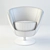 Italian Designer Armchair Jango 3D model small image 3