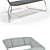 INFINITI Hug Sledge: Modern Comfort in a Sleek Design 3D model small image 3