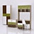 Tetris Kids Furniture Set 3D model small image 2