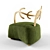 Sleek Antler Chair: NENDO's Modern Masterpiece 3D model small image 1