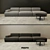 Muuto CONNECT - 3-SEATER Sofa 3D model small image 1