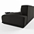 Muuto CONNECT - 3-SEATER Sofa 3D model small image 2