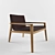 Elegant and Comfortable: LYL Armchair 3D model small image 1