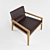 Elegant and Comfortable: LYL Armchair 3D model small image 3