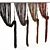 Rope Curtain (Muslin) Accent 3D model small image 1
