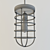 Industrial Retro Suspension Pendant Light 3D model small image 3