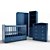 "Little Bird" Children's Furniture Set 3D model small image 1