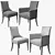 Elegant Charles Carver: Perfect Dining Chair 3D model small image 3