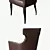 Elegant Guinea Carver: Perfect Dining Chair 3D model small image 2