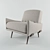 Modern Comfort-Plus Sofa Armchair 3D model small image 1