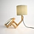 Bookshelf Table Lamp 3D model small image 2
