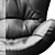 Natuzzi Sound: Ultimate Armchair Comfort 3D model small image 2