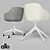 Eco-Friendly Bioplastic Chair 3D model small image 2