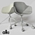Eco-Friendly Bioplastic Chair 3D model small image 3