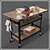 Title: Sleek 2014 Max Scene Trolley 3D model small image 2