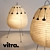 Akari 1AD: Stylish and Sleek Lighting 3D model small image 1