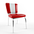 Retro American Diner Chair 3D model small image 3