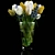 Title: Spring Blooms Bouquet 3D model small image 1