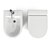 Catalano ZERO Pius 54 Floor Toilet 3D model small image 3
