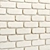 Stone Wall Tile - White Brick 3D model small image 2