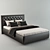 Virginia Bed: Sleek and Stylish 3D model small image 1