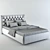 Virginia Bed: Sleek and Stylish 3D model small image 3