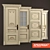 Elegant Bolero Interior Doors 3D model small image 1