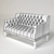 Double Sofa Eastbourne: Stylish and Comfortable 3D model small image 3