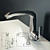 Bravat Waterfall F173107C Sink & Faucet 3D model small image 2