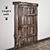 Medieval Castle Door 3D model small image 1