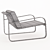 Luxury Bugatti Digitale P2010 Armchair 3D model small image 3