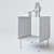 Product Title: CIOP Modern Cube Side Table 3D model small image 3