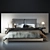 Luxurious Cestone Bed by Flexform 3D model small image 1