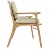 Ren Wood Dining Chair 3D model small image 2