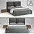 Modern Bed Dall'Agnese Free 3D model small image 1