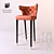 Modern Elegance: BRABBU Kansas Bar Chair 3D model small image 1
