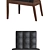 Italian Design BEVER Armchair 3D model small image 2