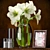 Sunshine Blooms: Light Yellow Amaryllis 3D model small image 1