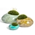 Natural Moss Rocks: Perfect for V-Ray Renders! 3D model small image 1