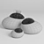 Natural Moss Rocks: Perfect for V-Ray Renders! 3D model small image 3