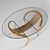 Sleek Glass Table: Transparent & Modern 3D model small image 2
