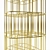 Luxury Golden Cage Bookcase (Ceccotti) 3D model small image 2