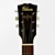 Vintage Sunburst Gibson J-45 Acoustic Guitar 3D model small image 3