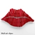Seductive Lip Wall Art 3D model small image 1