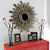 Elegant Solar Silver Mirror Set 3D model small image 2
