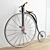 Retro Ride Classic Bicycle 3D model small image 1