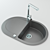 Versatile Kitchen Sink 3D model small image 1