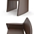 Sleek Modern Polygonal Corte Model 3D model small image 2