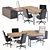 Estel Office Set: Stylish and Functional 3D model small image 1